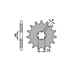PBR ZĘBATKA PRZEDNIA 2033...