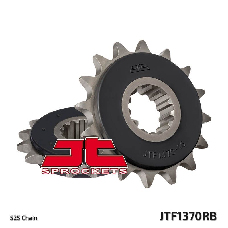 JT ZĘBATKA PRZEDNIA 2068 15 Z GUMĄ HONDA CBR 600F '99-'12, CBR 650F '14-'16 -1 206815JTRB ŁAŃC. 525
