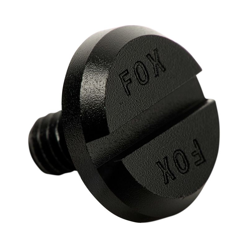 ŚRUBA MOCUJĄCA DASZEK DO KASKU FOX 24 SPEEDFRAME SCREW BLACK  ENDURO CROSS