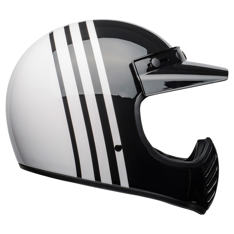 KASK BELL MOTO-3 REVERB WHITE/BLACK 
