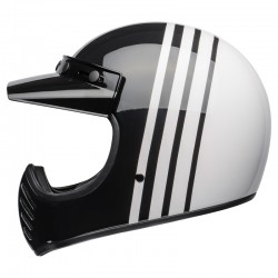 KASK BELL MOTO-3 REVERB WHITE/BLACK 