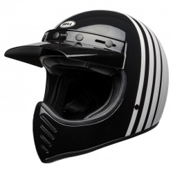 KASK BELL MOTO-3 REVERB WHITE/BLACK 