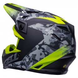KASK BELL MOTO-9 MIPS VENOM MATTE BLACK CAMO/HI-VIZ YELLOW 