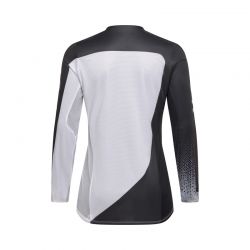 BLUZA MOTOCYKLOWA DAMSKA FOX FLEXAIR FRACTURE WHITE BLACK  ENDURO CROSS