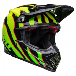 KASK BELL MOTO-9S FLEX CLAW BLACK/GREEN 