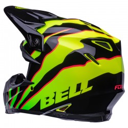 KASK BELL MOTO-9S FLEX CLAW BLACK/GREEN 