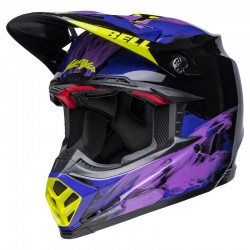 KASK BELL MOTO-9S FLEX SLAYCO BLACK/PURPLE 