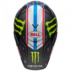 KASK BELL MOTO-9S FLEX TOMAC REPLICA 22 MATTE BLACK/WHITE 