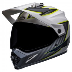 KASK BELL MX-9 ADVENTURE MIPS DALTON WHITE/HI-VIZ YELLOW 