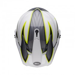KASK BELL MX-9 ADVENTURE MIPS DALTON WHITE/HI-VIZ YELLOW 