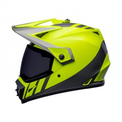 KASK BELL MX-9 ADVENTURE MIPS DASH HI-VIZ YELLOW/GREY 