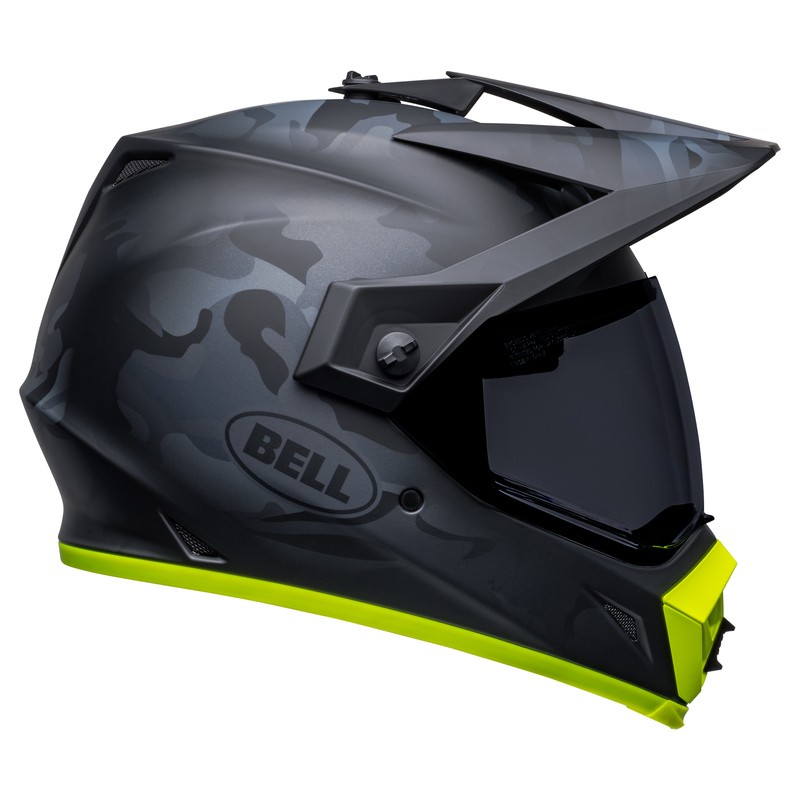 KASK BELL MX-9 ADVENTURE MIPS STEALTH CAMO MATTE BLACK/HI-VIZ 