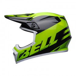 KASK BELL MX-9 MIPS DISRUPT BLACK/GREEN 