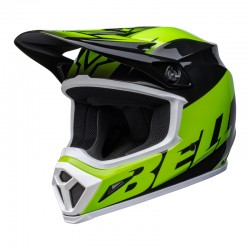 KASK BELL MX-9 MIPS DISRUPT BLACK/GREEN 