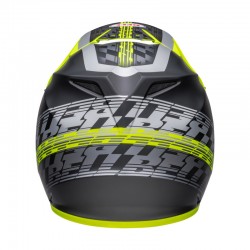 KASK BELL MX-9 MIPS OFFSET MATTE BLACK/HI-VIZ YELLOW 