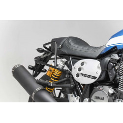 ZESTAW SAKW BOCZNYCH BLAZE I STELAŻY SW-MOTECH YAMAHA XJR1300 (15-), BLACK/GREY 2X14-21L