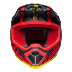 KASK BELL MX-9 MIPS OFFSET MATTE BLACK/RED 