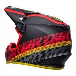 KASK BELL MX-9 MIPS OFFSET MATTE BLACK/RED 