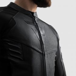 KURTKA MOTOCYKLOWA SKÓRZANA REBELHORN VANDAL 2 BLACK 