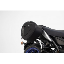 ZESTAW SAKW BOCZNYCH BLAZE H I STELAŻY SW-MOTECH YAMAHA MT-09 SP (18-) BLACK/GREY 2X14-21L