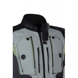 KURTKA TEKSTYLNA REBELHORN PATROL GREY/BLACK/FLO YELLOW 