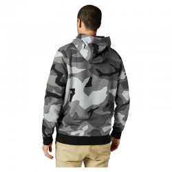 BLUZA Z KAPTUREM NA ZAMEK FOX PINNACLE BLACK CAMO  ENDURO CROSS