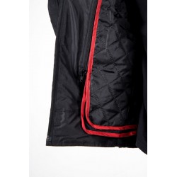 KURTKA TEKSTYLNA OZONE PULSE BLACK/FLO YELLOW 