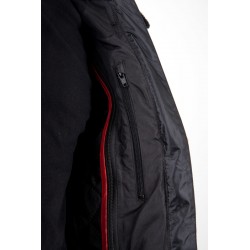 KURTKA TEKSTYLNA OZONE PULSE BLACK/FLO YELLOW 