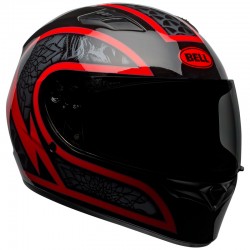 KASK BELL QUALIFIER SCORCH BLACK/RED 