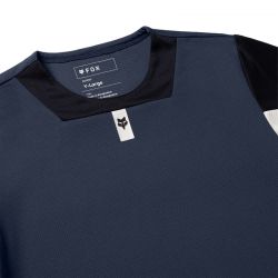 KOSZULKA ROWEROWA JUNIOR FOX DEFEND GALAXY BLUE  ENDURO CROSS