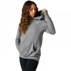 BLUZA Z KAPTUREM FOX LADY QUALIFY HEATHER GRAPHITE  ENDURO CROSS