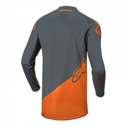BLUZA ALPINESTARS RACER SUPERMATIC ANTHRACITE/ORANGE 