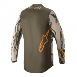 BLUZA ALPINESTARS RACER TACTICAL MILITARY SAND CAMO TANGERINE 