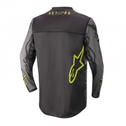 BLUZA ALPINESTARS RACER TACTICAL JUNIOR BLACK/GREY CAMO/FLUO YELLOW 
