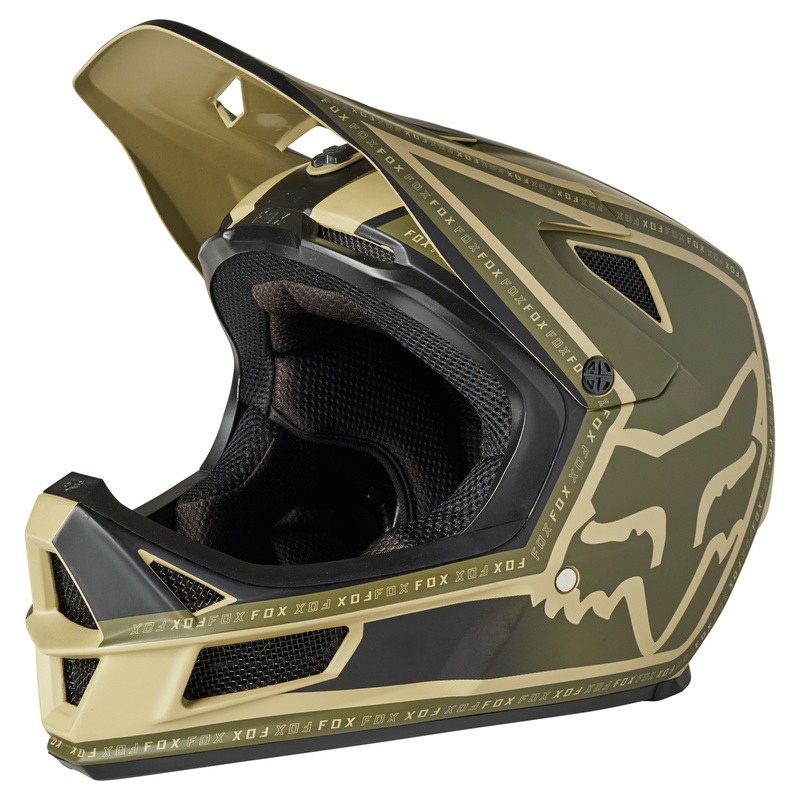 KASK ROWEROWY FOX RAMPAGE COMP CALI TAN  ENDURO CROSS
