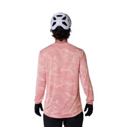 KOSZULKA ROWEROWA Z DŁUGIM RĘKAWEM FOX RANGER TRU DRI BERRY  ENDURO CROSS