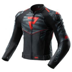 KURTKA MOTOCYKLOWA SKÓRZANA...