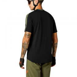 KOSZULKA ROWEROWA FOX RANGER DR BLACK  ENDURO CROSS