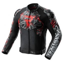 KURTKA MOTOCYKLOWA SKÓRZANA...