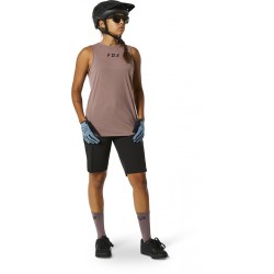 KOSZULKA ROWEROWA BEZ RĘKAWÓW FOX LADY RANGER DR PLUM PERFECT  ENDURO CROSS