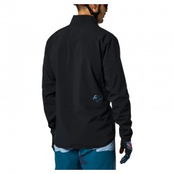 KURTKA FOX RANGER FIRE BLACK/BLUE  ENDURO CROSS