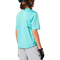 KOSZULKA ROWEROWA FOX JUNIOR RANGER TEAL  ENDURO CROSS