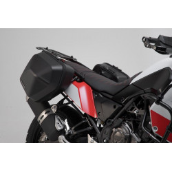 ZESTAW KUFRÓW BOCZNYCH URBAN ABS I STELAŻY SW-MOTECH YAMAHA TENERE 700 (19-), BLACK 2X16,5L
