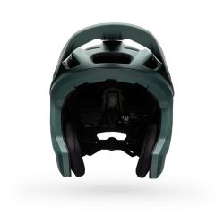KASK ROWEROWY FOX DROPFRAME PRO GRID SAGE  ENDURO CROSS