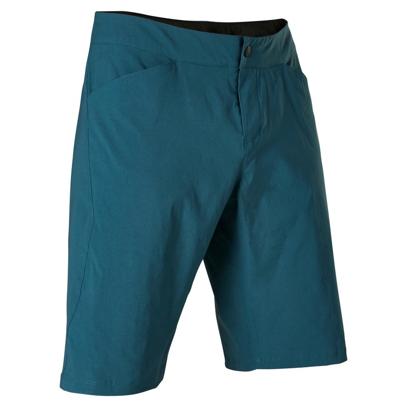 SPODENKI ROWEROWE FOX RANGER LITE LIGHT BLUE  ENDURO CROSS