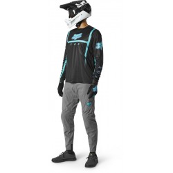 KOSZULKA ROWEROWA Z DŁUGIM RĘKAWEM FOX RANGER RS BLACK  ENDURO CROSS