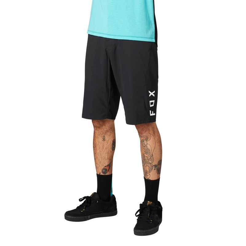 SPODENKI ROWEROWE FOX RANGER WATER BLACK  ENDURO CROSS