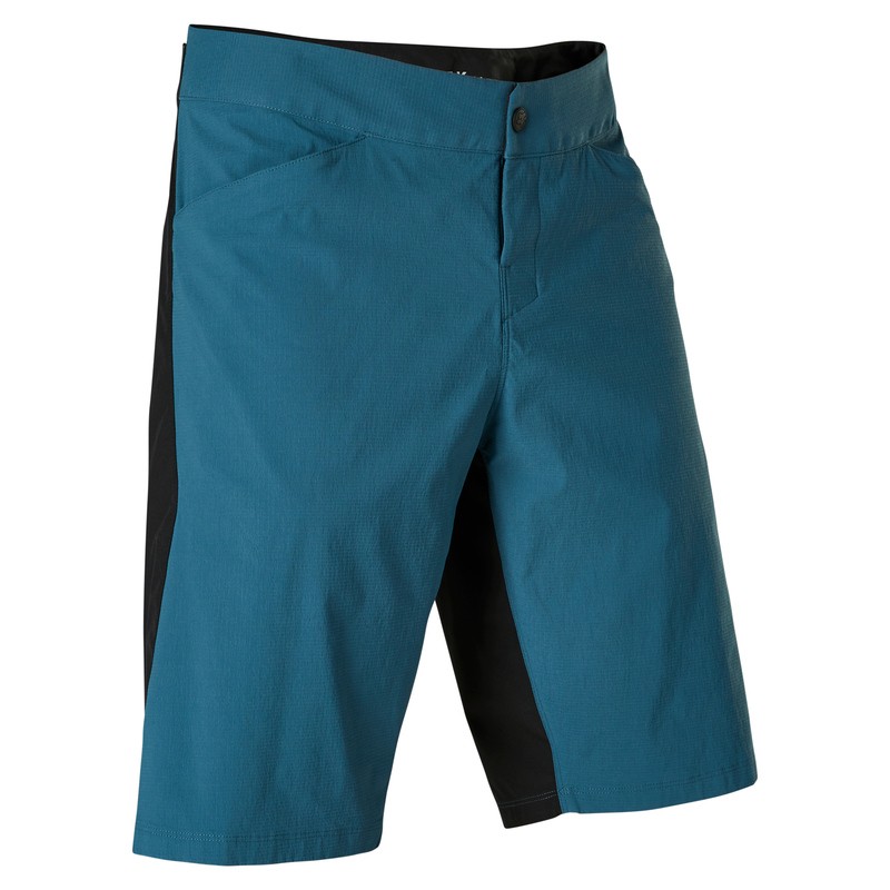 SPODENKI ROWEROWE FOX RANGER WATER LIGHT BLUE  ENDURO CROSS