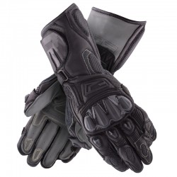 RĘKAWICE SKÓRZANE REBELHORN REBEL BLACK 