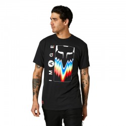 T-SHIRT FOX RELM BLACK  ENDURO CROSS